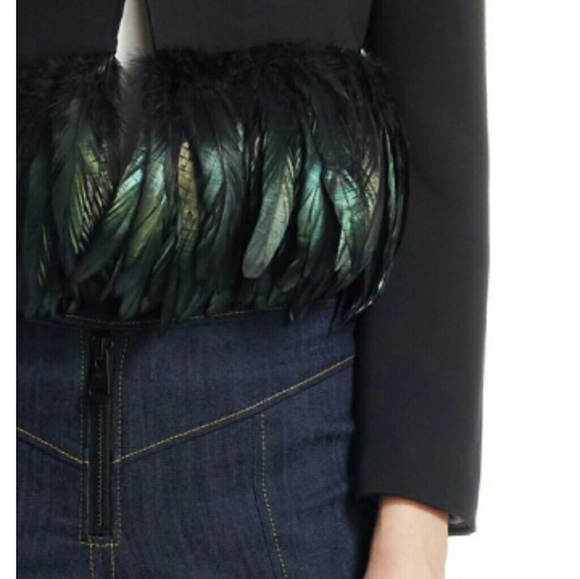 Cinq á Sept Super Unique Fashionable Black Blazer - Picture 4 of 6